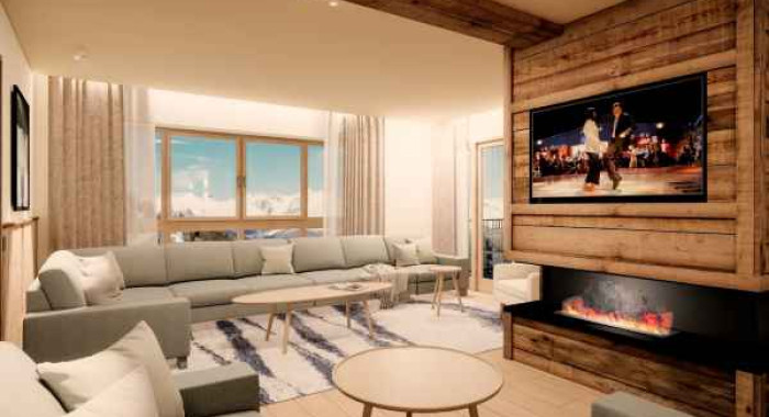 Jungfrau Suite, La Plagne: Centre ski chalet, image 2